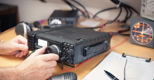 ham radio station